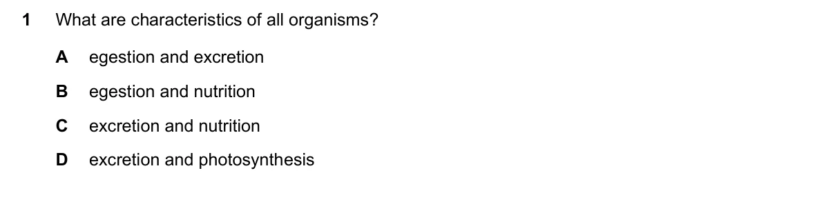 Question 1, June 2023, 0610 Paper 11