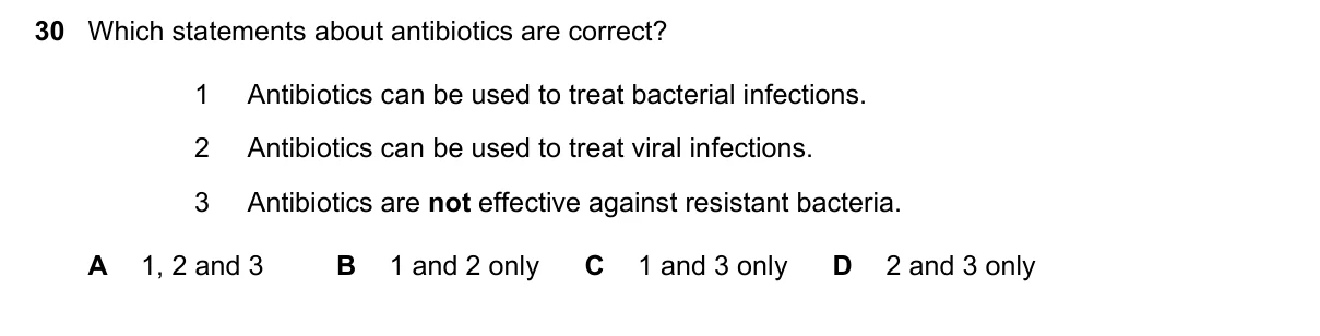 Question 30, June 2023, 0610 Paper 11