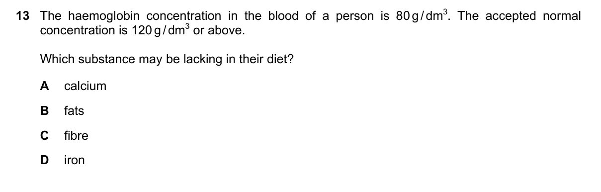 Question 13, June 2023, 0610 Paper 21
