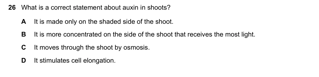 Question 26, June 2023, 0610 Paper 21