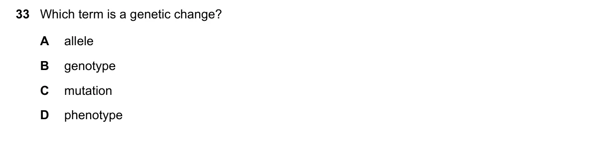 Question 33, June 2023, 0610 Paper 21