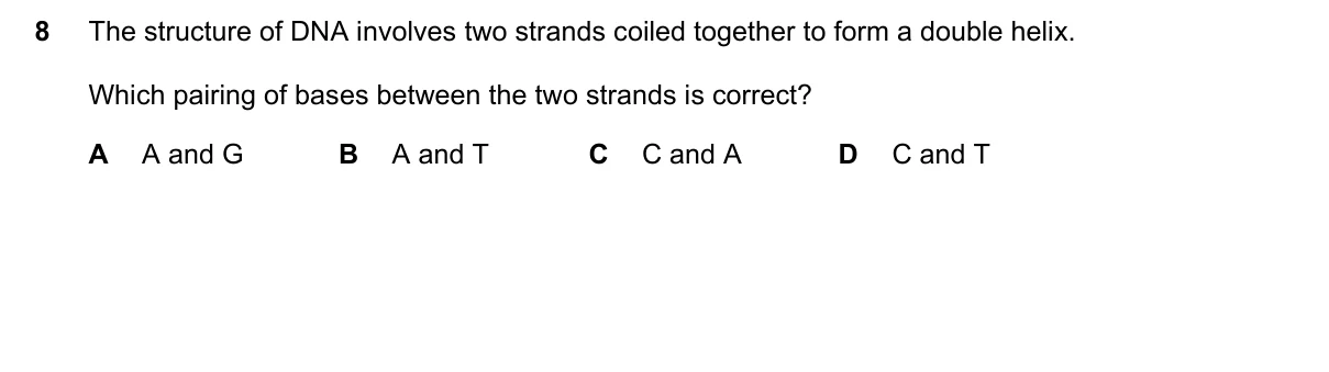 Question 8, June 2023, 0610 Paper 21