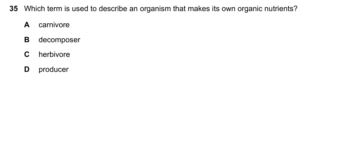 Question 35, June 2023, 0610 Paper 22