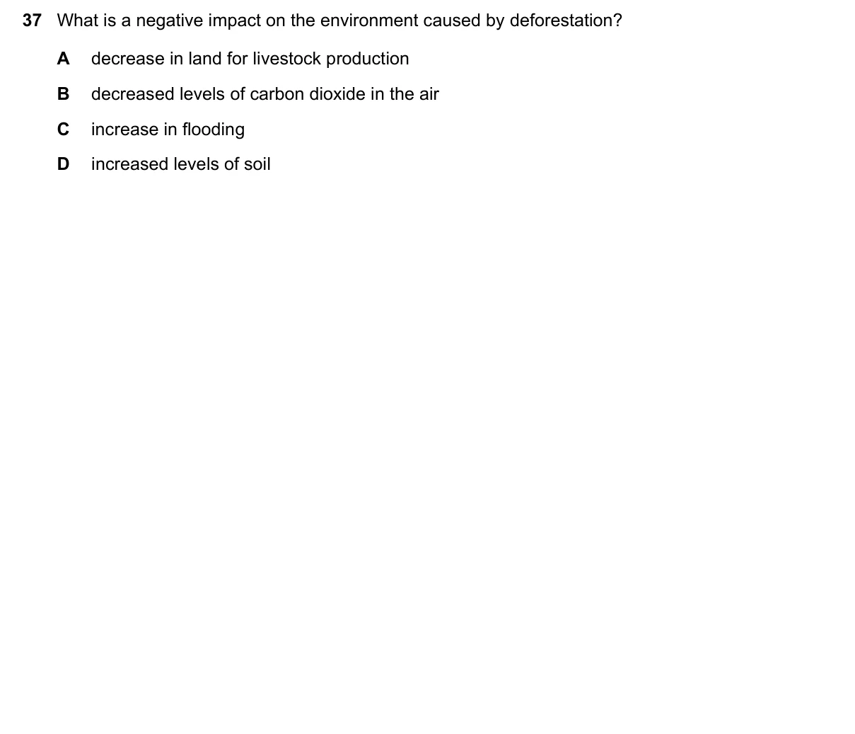 Question 37, June 2023, 0610 Paper 22