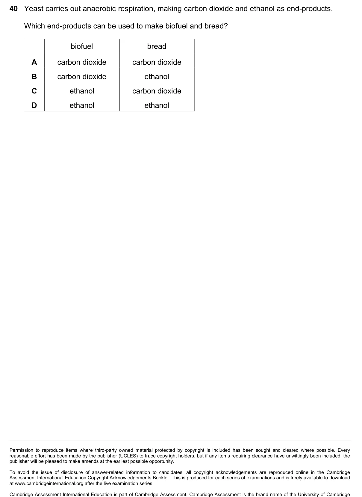 Question 40, June 2023, 0610 Paper 22