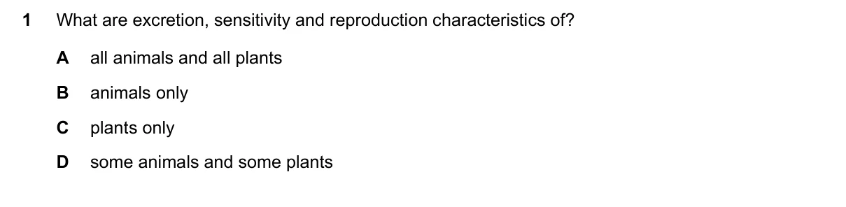 Question 1, June 2023, 0610 Paper 13
