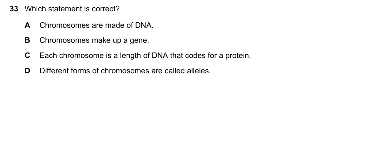 Question 33, June 2023, 0610 Paper 13
