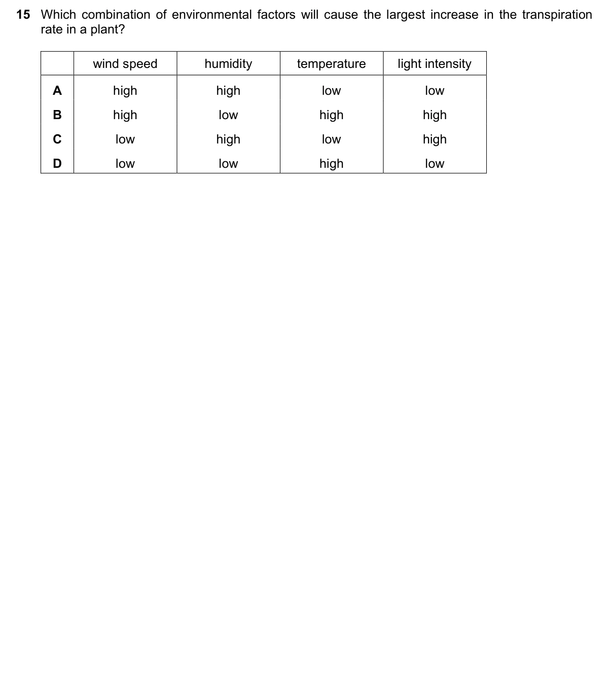 Question 15, June 2023, 0610 Paper 23
