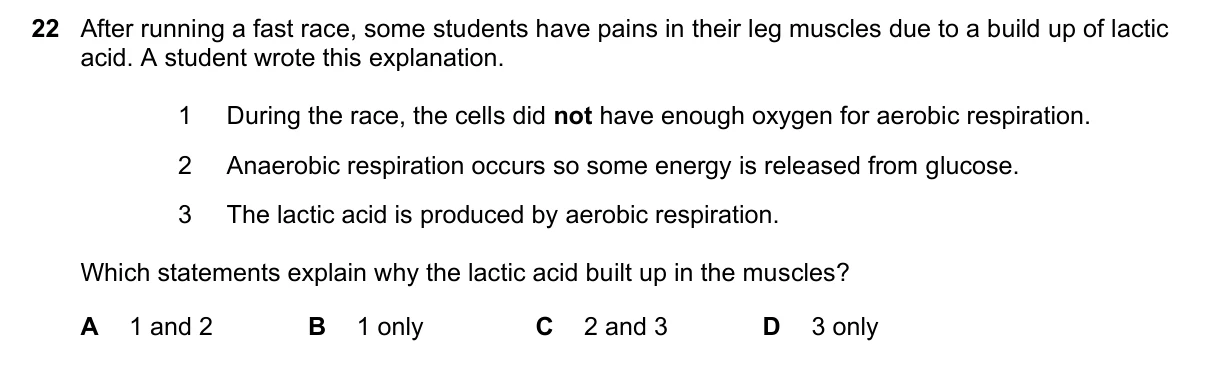 Question 22, June 2023, 0610 Paper 23