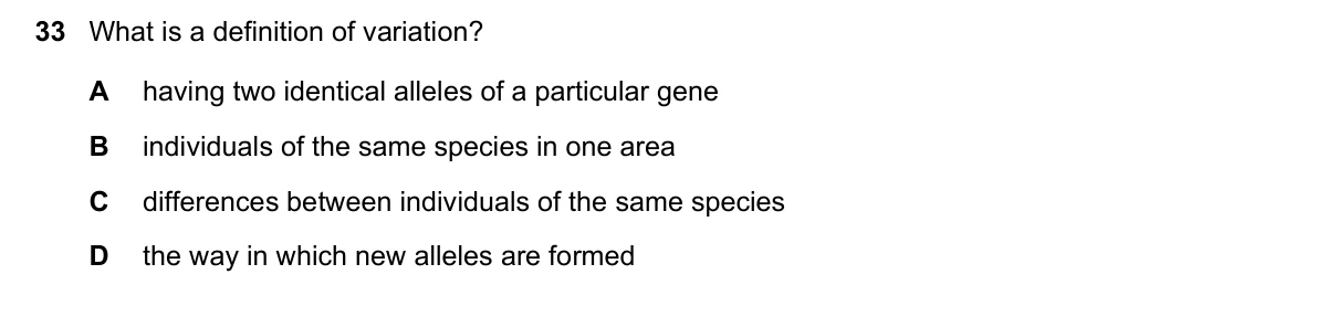 Question 33, June 2023, 0610 Paper 23