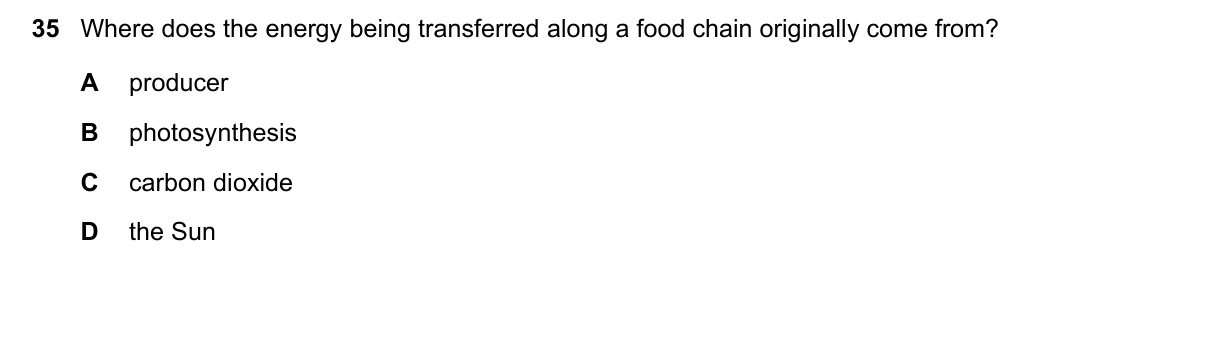 Question 35, June 2023, 0610 Paper 23