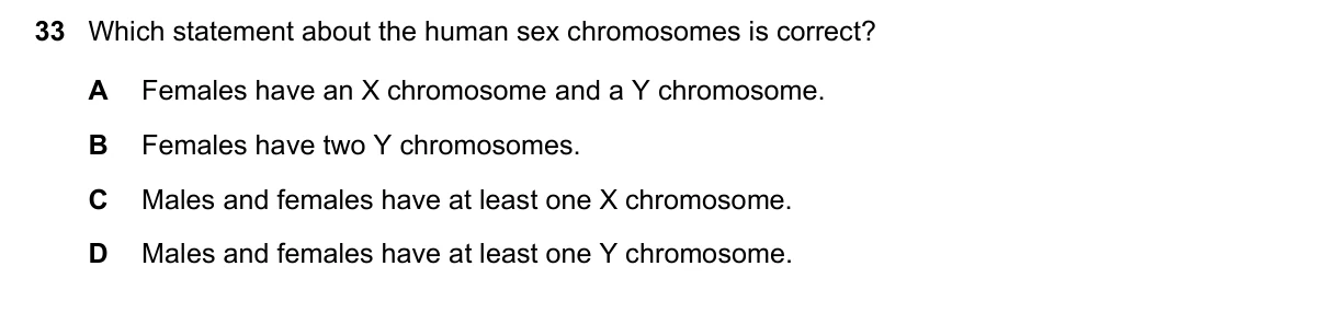 Question 33, November 2023, 0610 Paper 11