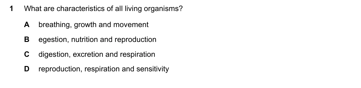 Question 1, November 2023, 0610 Paper 13