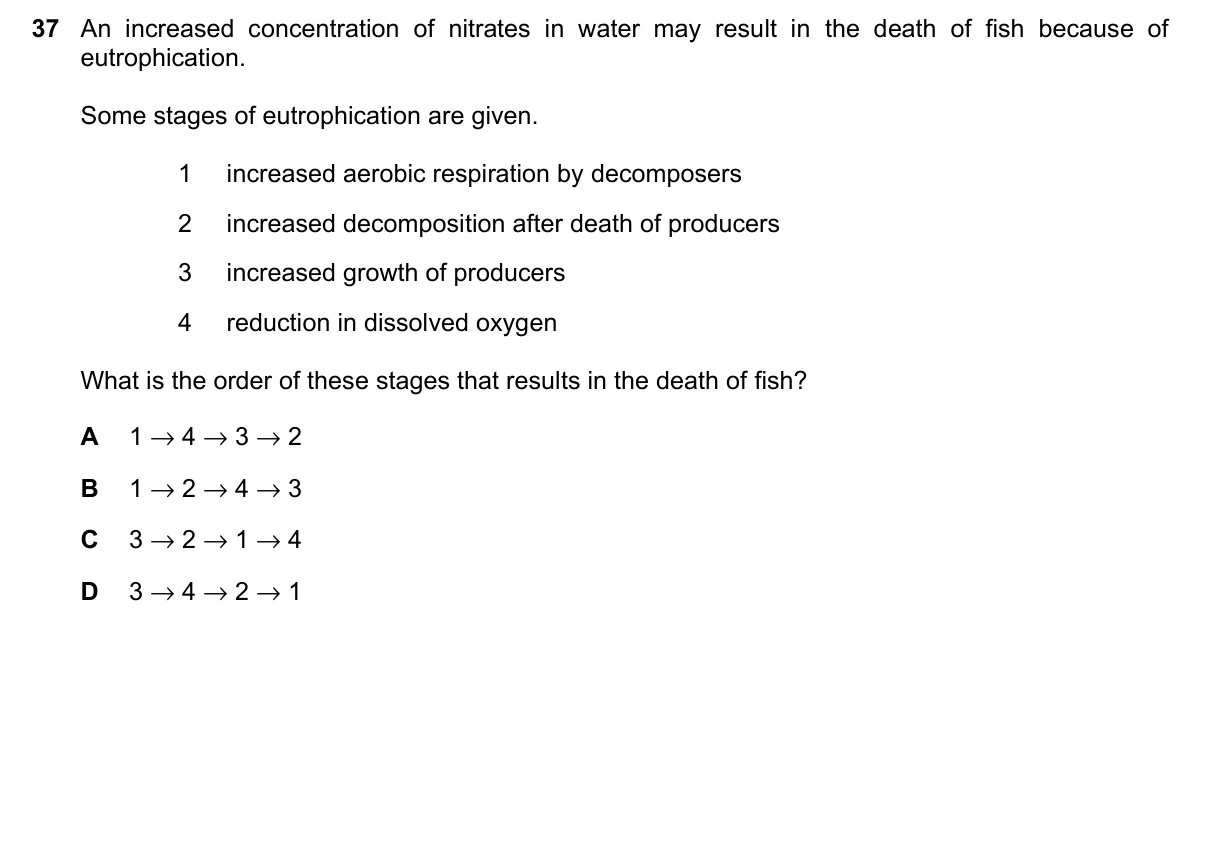 Question 37, November 2023, 0610 Paper 23