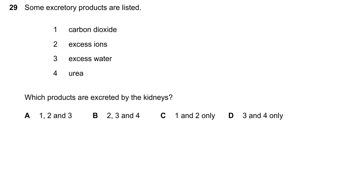 Question 29, March 2024, 0610 Paper 12