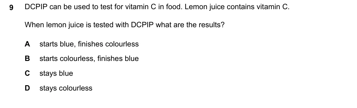 Question 9, March 2024, 0610 Paper 12