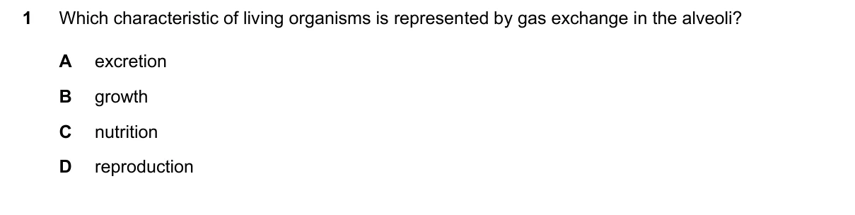 Question 1, March 2024, 0610 Paper 22