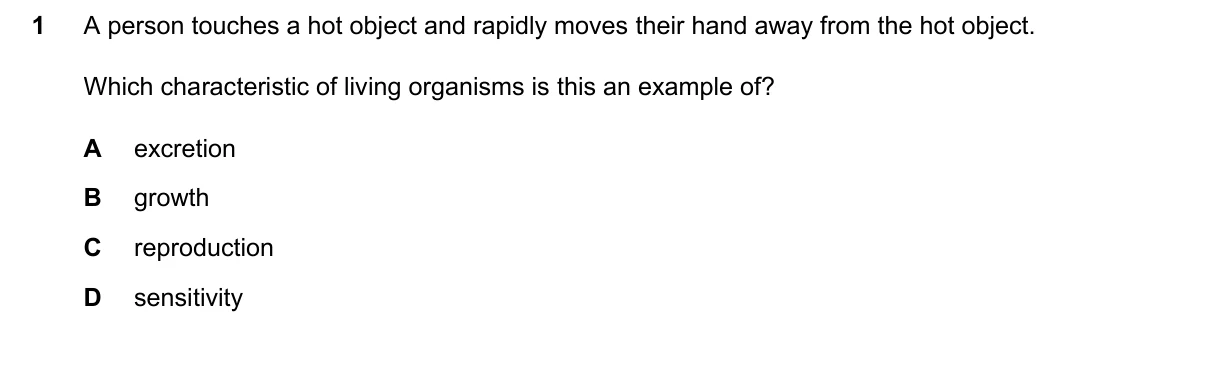 Question 1, June 2024, 0610 Paper 21
