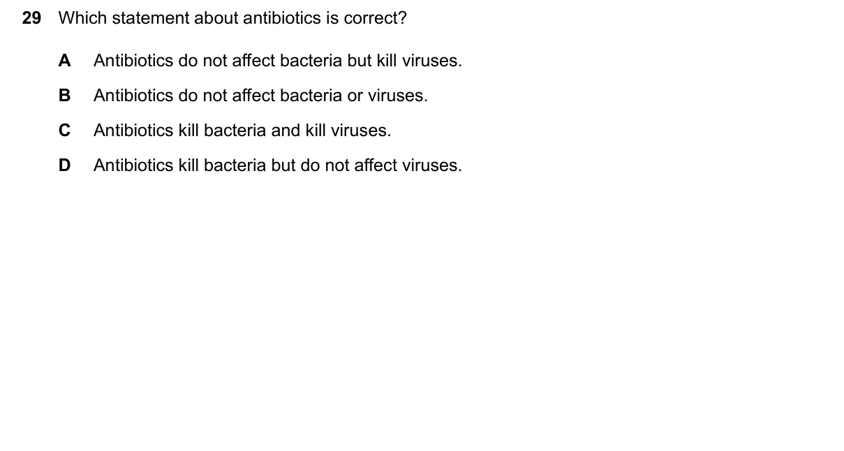 Question 29, June 2024, 0610 Paper 21