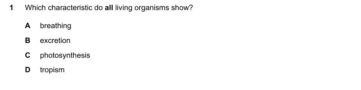 Question 1, June 2024, 0610 Paper 23
