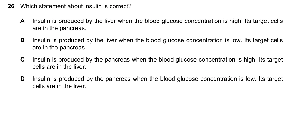 Question 26, June 2024, 0610 Paper 23