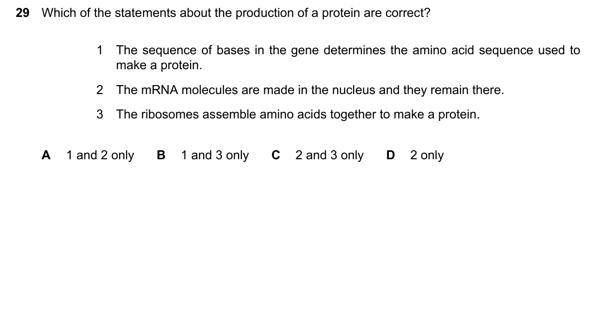 Question 29, June 2024, 0610 Paper 23