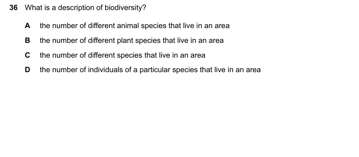 Question 36, June 2024, 0610 Paper 23
