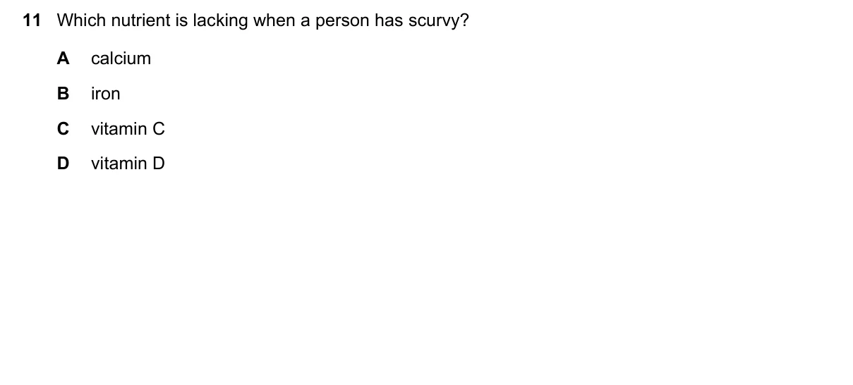 Question 11, November 2024, 0610 Paper 21