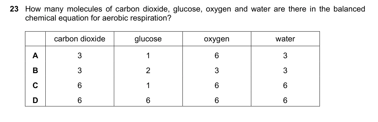 Question 23, November 2024, 0610 Paper 21