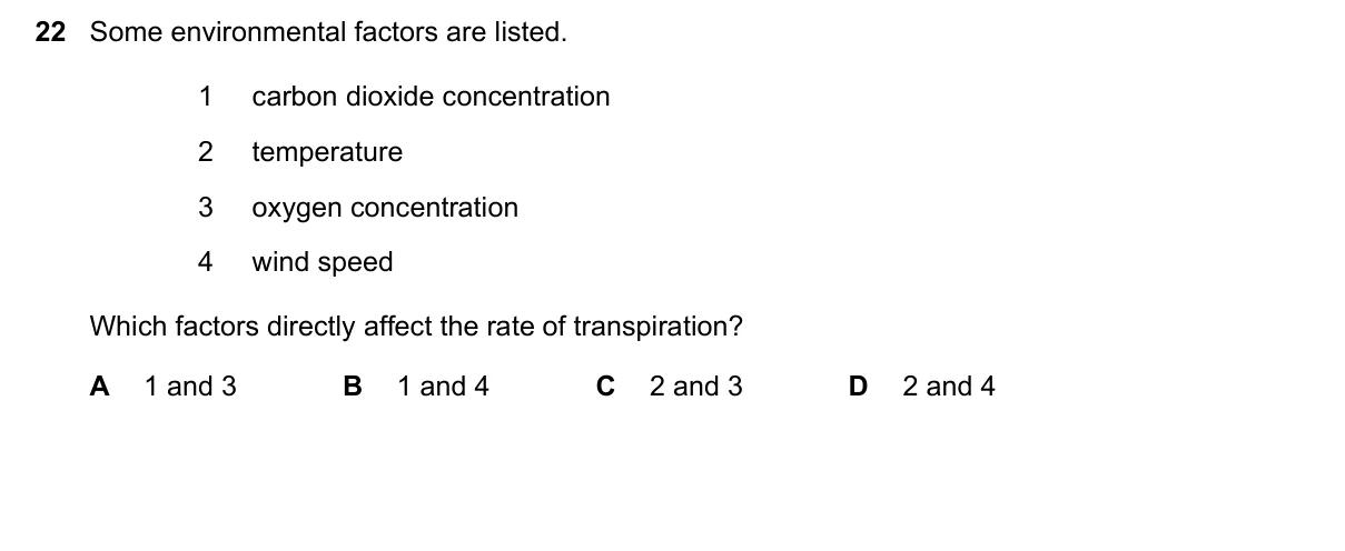 Question 22, November 2024, 0610 Paper 12