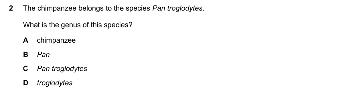 Question 2, November 2024, 0610 Paper 22
