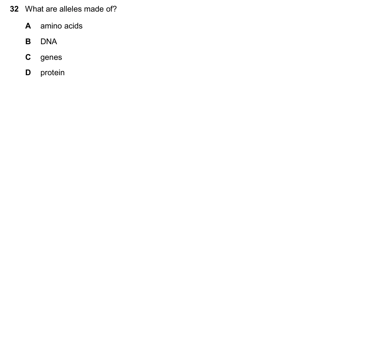 Question 32, November 2024, 0610 Paper 13