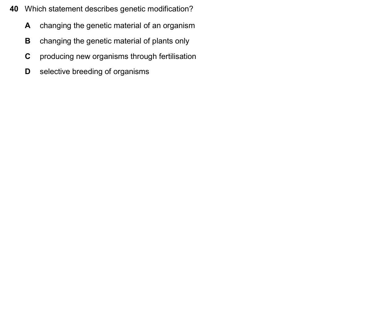 Question 40, November 2024, 0610 Paper 13