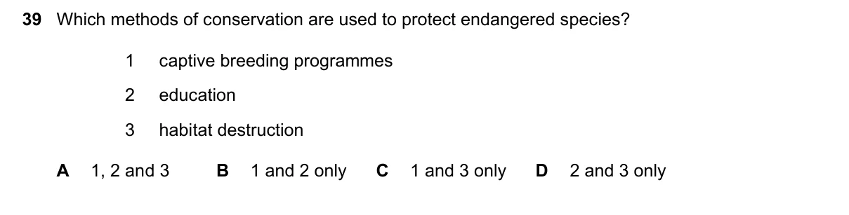 Question 39, March 2025, 0610 Paper 12