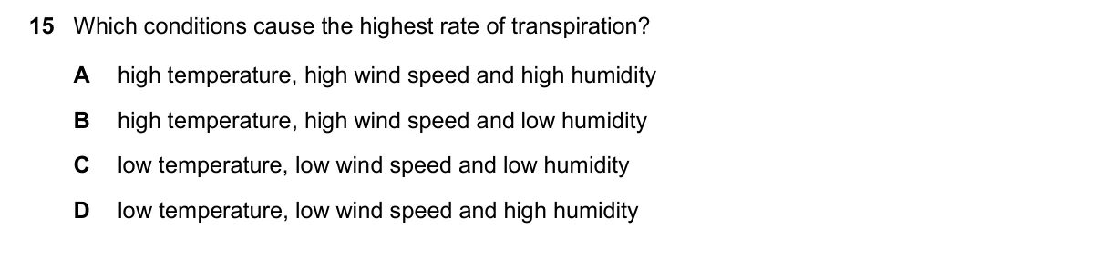 Question 15, March 2025, 0610 Paper 22