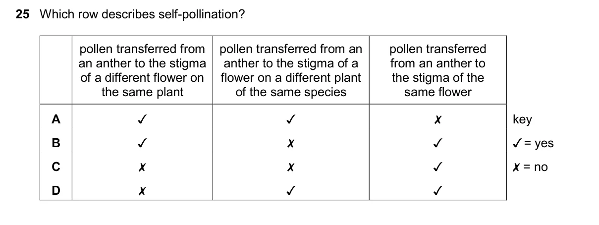 Question 25, March 2025, 0610 Paper 22