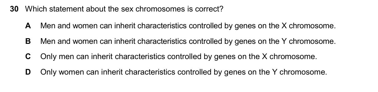 Question 30, March 2025, 0610 Paper 22