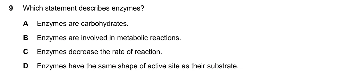 Question 9, March 2025, 0610 Paper 22