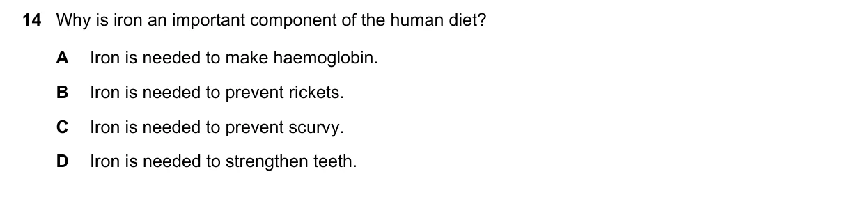 Question 14, June 2025, 0610 Paper 11