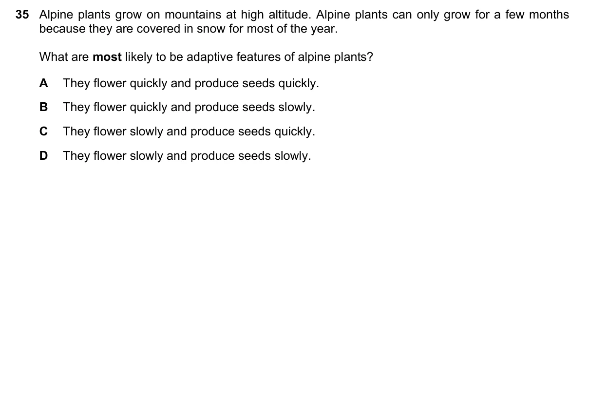 Question 35, June 2025, 0610 Paper 11