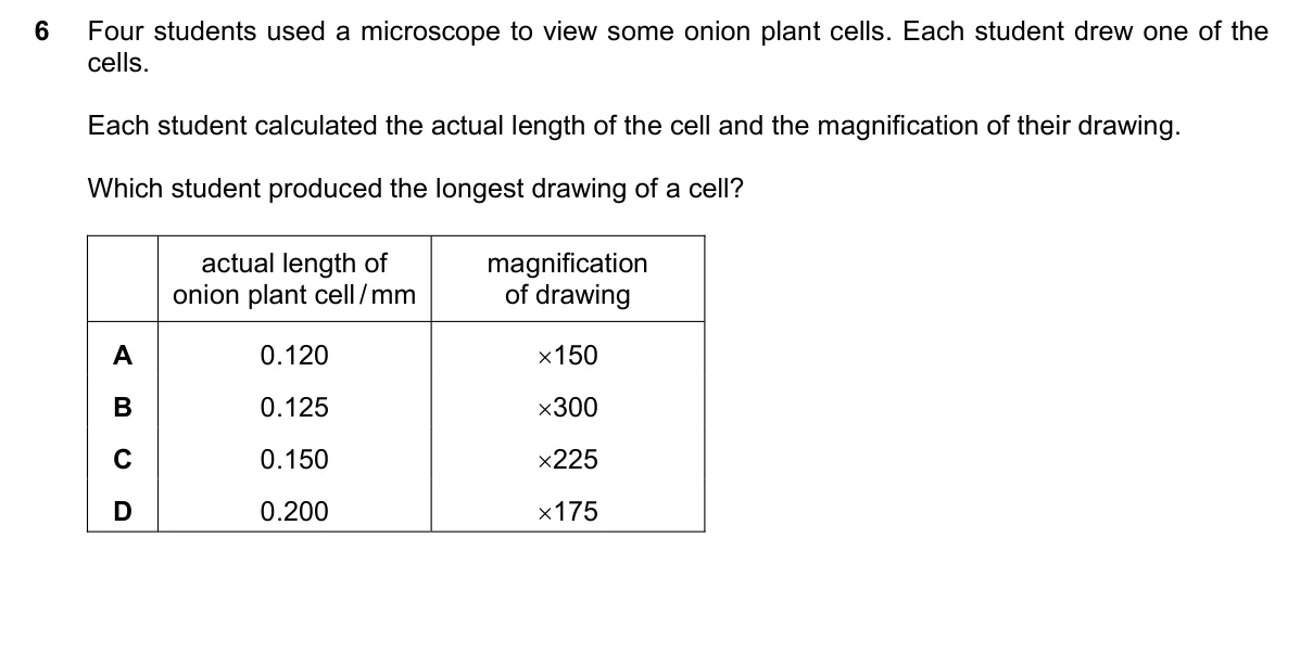 Question 6, June 2025, 0610 Paper 11
