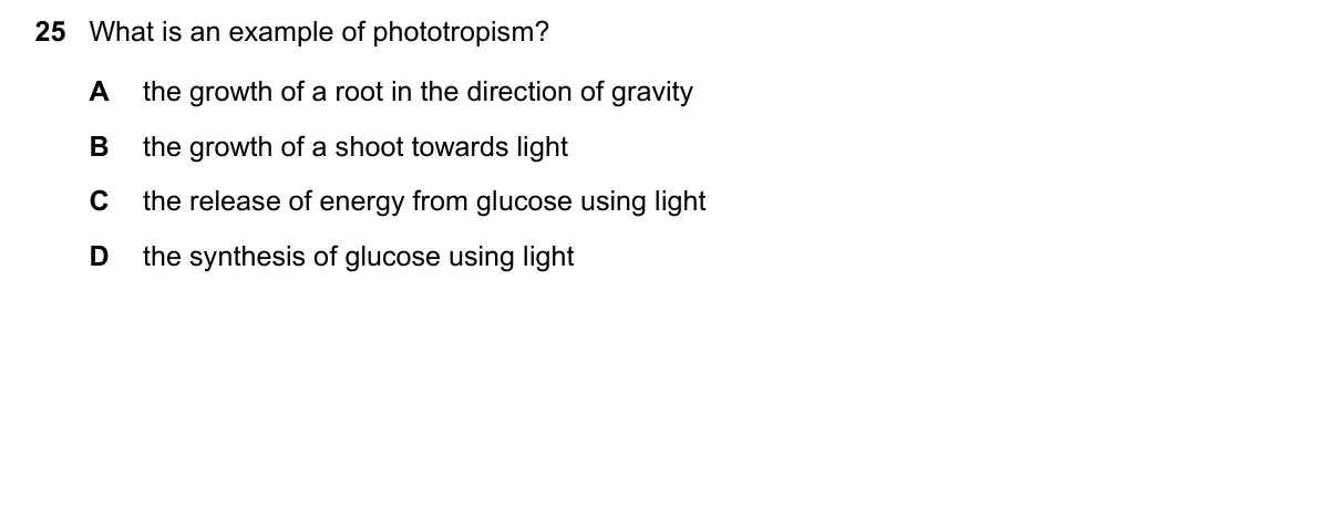 Question 25, June 2025, 0610 Paper 21