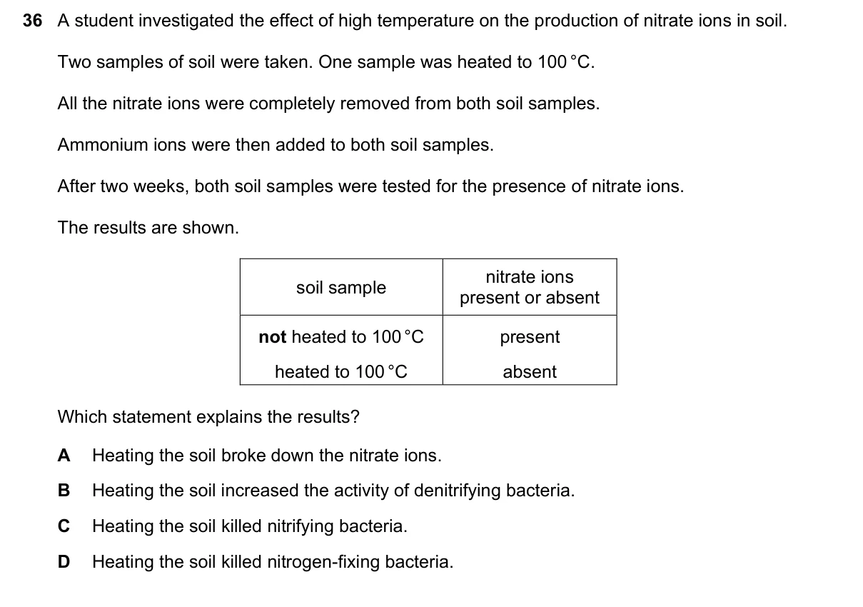 Question 36, June 2025, 0610 Paper 21