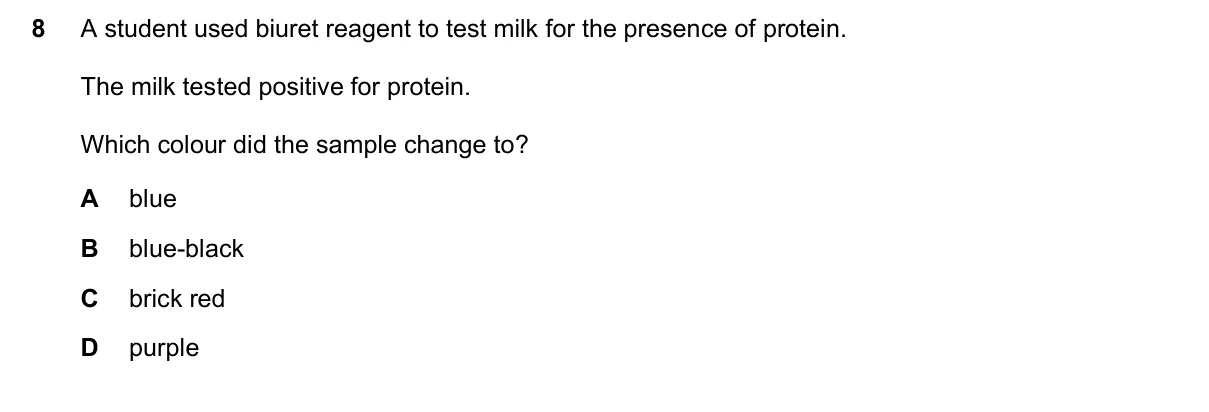 Question 8, June 2025, 0610 Paper 12