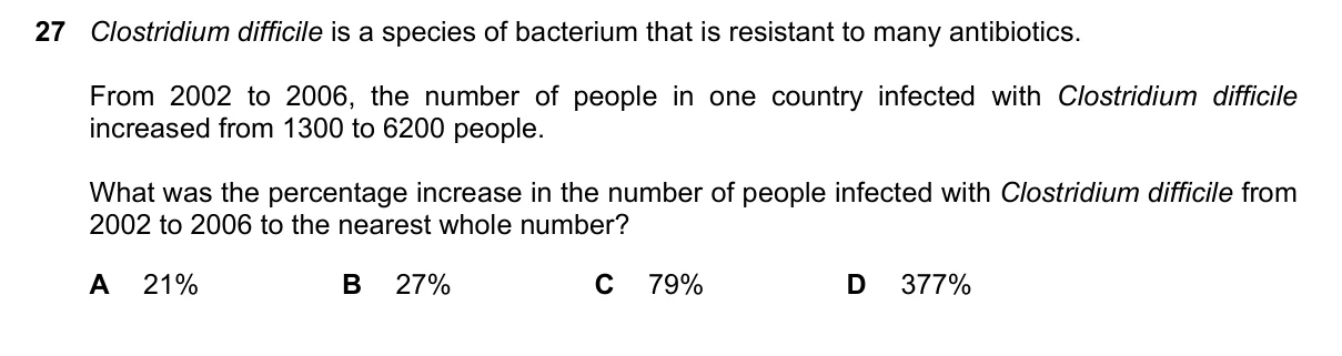 Question 27, June 2025, 0610 Paper 22