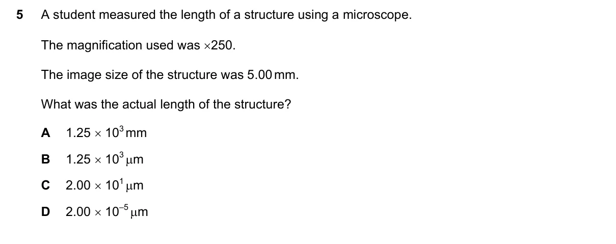 Question 5, June 2025, 0610 Paper 22