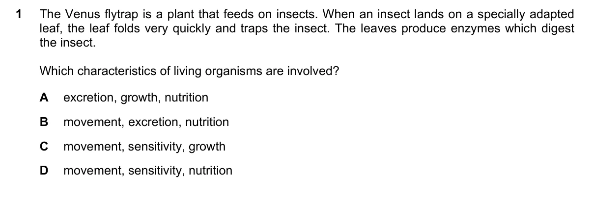 Question 1, June 2025, 0610 Paper 13