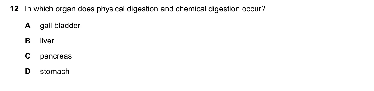 Question 12, November 2025, 0610 Paper 12