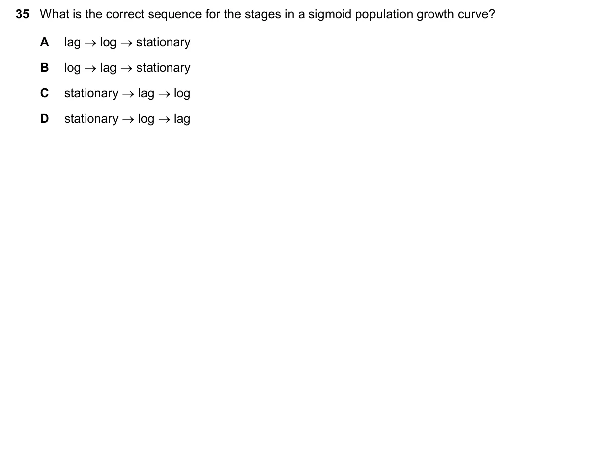 Question 35, November 2025, 0610 Paper 12