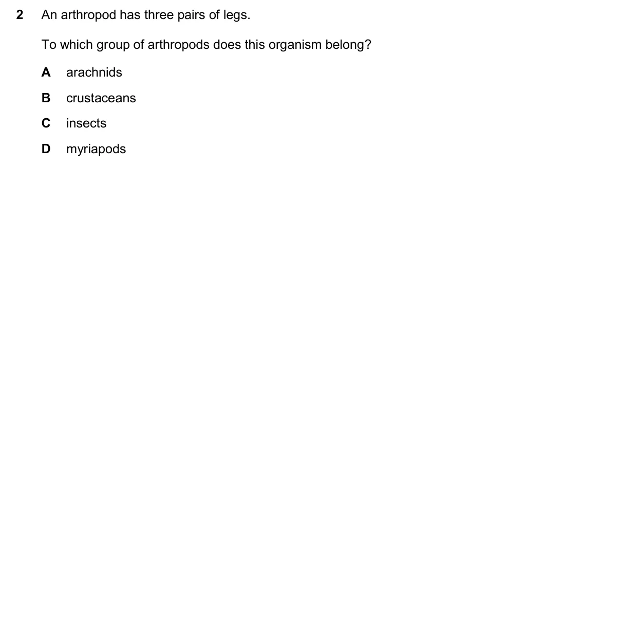 Question 2, November 2025, 0610 Paper 13